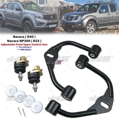 Brazo de control superior ajustable de elevación para Nissan Frontier Navara Pathfinder Foto 1 de 4