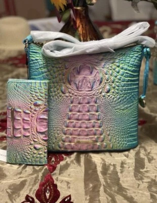 Cartera BRAHMIN algodón caramelo y a juego Foto 1 de 2