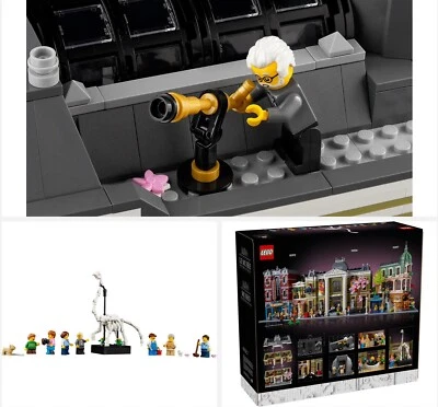 Lego ICONS: Natural History Museum 10326 - New/Sealed Box In Hand Ships Now - Imagem 1 de 4