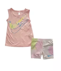 Nike Short Set For Toddler Girls Size 4 - Picture 1 of 1