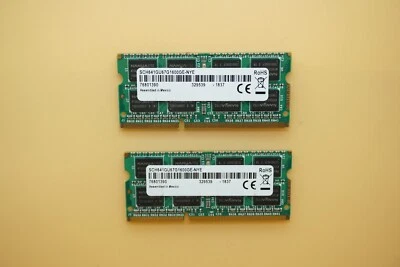 Nanya 8GB x2 16gb Total DDR3 1600mhz PC3L-12800 For Mac iMac SO-DIMM Laptop Ram - Image 1 of 2