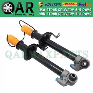 Pair Rear Shock Absorber Struts EDC Fit BMW E38 740i 740iL 750i 750iL 1995-2001 - Picture 1 of 7