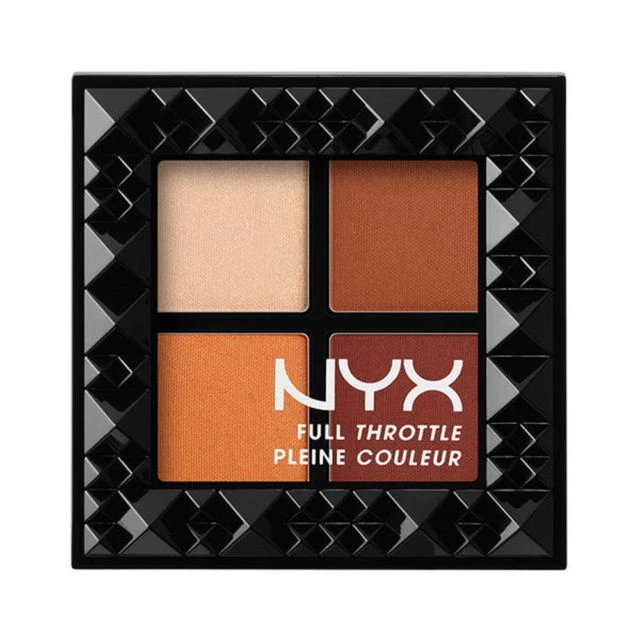NYX Full Throttle Shadow Palette  FTSP08 Color Riot 4 x 0.05 oz Brand New Sealed - Image 1 of 1