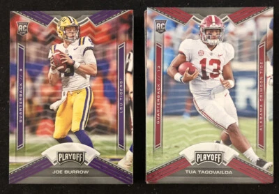 2020 Chronicles Draft Picks Playoff Football Cards Lot You Pick - Image 1 of 2