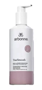 Arbonne TrueSmooth Rich Leather Shampoo 296 ml Metallic Bottles - Picture 1 of 1