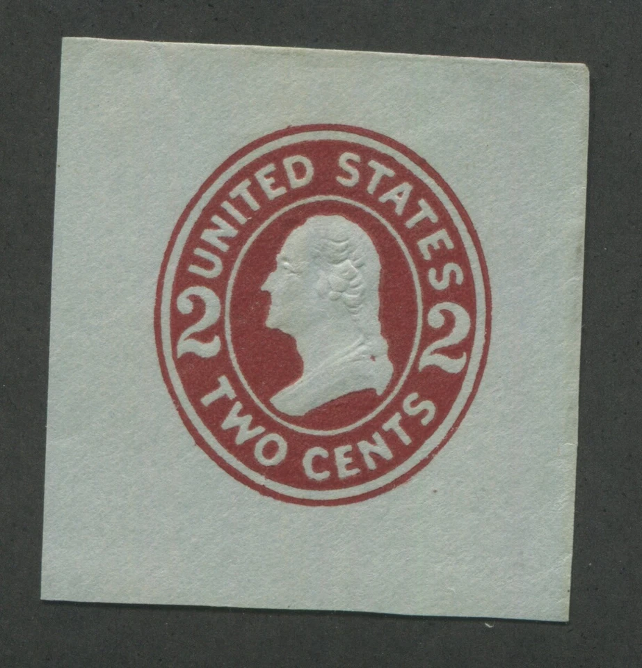 1907 United States Postal Stationary #U409a Die 2 Mint Cut Square  - Image 1 of 2