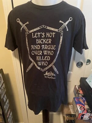 Camisa Monty Python y el Santo Grial Talla Grande Manga Corta Negra Foto 1 de 3