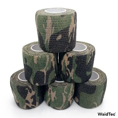6x Tarnband selbsthaftend Waldcamo - WaidTec - Bild 1 von 3