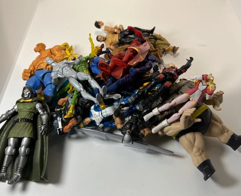Collection Lot of 3.75 Marvel Microman WWE MMA YOU PICK! Cover