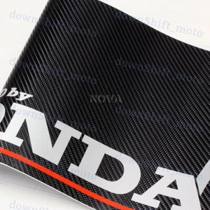 Drift Racing Windshield Carbon Fiber For HONDA Mugen Power Banner Decal Sticker - Picture 1 of 7