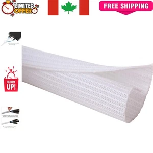 10ft Cord Protector - Split Wire Loom Tubing for Pet Safety & Cable Management - Photo 1 sur 8