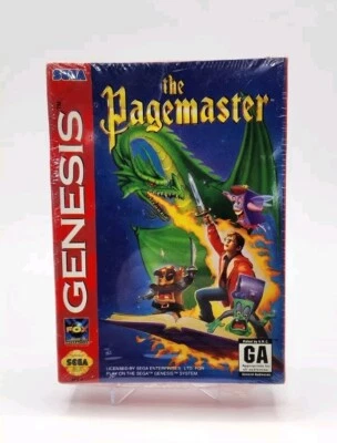 The Pagemaster Sega Genesis Brand New Rare 1994 - Image 1 of 4