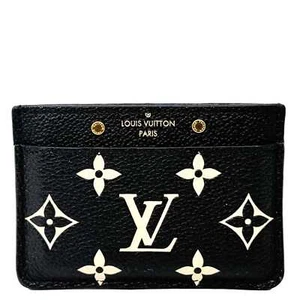 LOUIS VUITTON Monogram Empreinte Leather Card Holder Bicolor - Picture 1 of 11