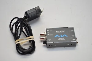 AJA Model Hi5 HD-SDI/SDI to HDMI Video and Audio Converter with POWER SUPPLY - Picture 1 of 5