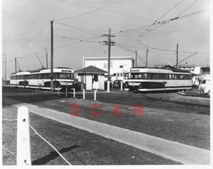3BB506 RP 1952 ATLANTIC CITY RAILWAY STREETCAR #221 INLET #208 DOUGLAS AVE - Picture 1 of 1