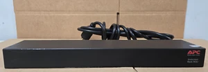 APC AP7901 Switched Power Distribution Unit (PDU) 1U Rack Mount 8-Outlets 120v - Picture 1 of 9