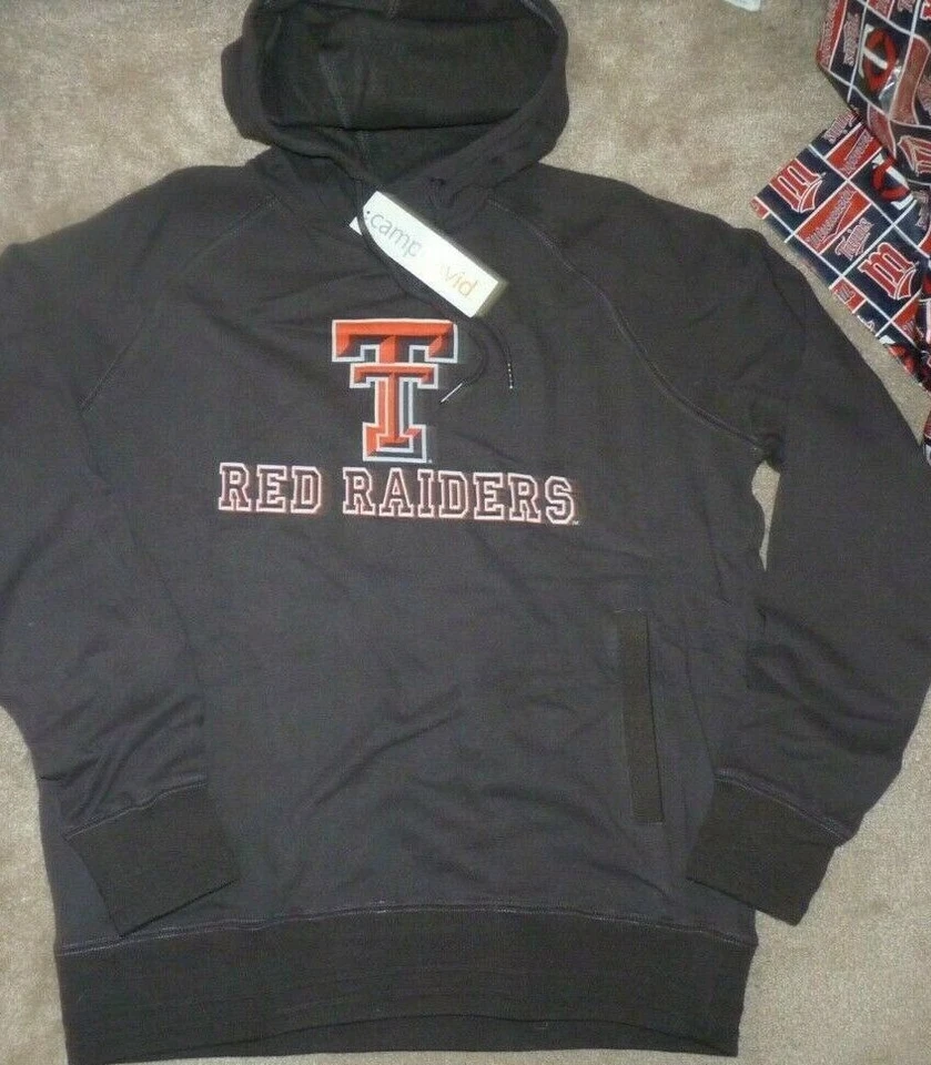 NEW NCAA Texas Tech Hoodie Hooded Sweatshirt L Large Women Ladies NEW NWT L46G - Image 1 of 1