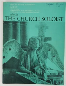 Solos para The Church Solista para voz alta de Lloyd Pfautsch Piano Partitura vocal - Imagen 1 de 7
