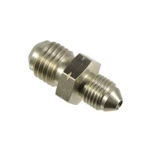 Motorsport AN3 to M12 X 1.0 Male to Male Union Stainless Steel Adapter - Picture 1 of 1