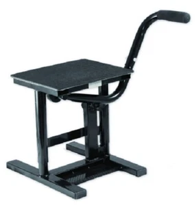 Cavalletto Alza Moto Centrale Cross Enduro Offroad Motard Universale Nero - Imagen 1 de 2