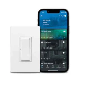 Interruptor atenuador inteligente Eaton EWFSW15-C2-BX-LW Wi-Fi - Imagen 1 de 1