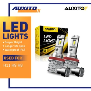 Super Bright High Low Beam White H11 H8 H9 LED Headlight Fog Light Kit 4000LM US - Picture 1 of 16