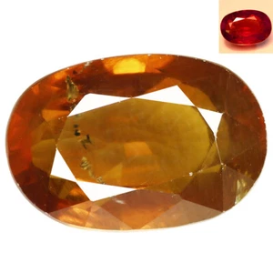 5.00 Ct Oval 11.1 x 7.6 MM Brown to Red Color Changing Garnet - Picture 1 of 5