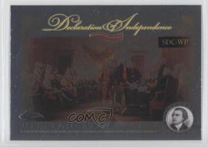 2006 Topps Chrome Signers of the Declaration Independence William Paca #SDC-WP