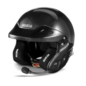 SPARCO CASCO RJ-i CARBON FIA 8859-2015 & SNELL SA 2020 NERO 003371ZNR TG. M-L - Imagen 1 de 7