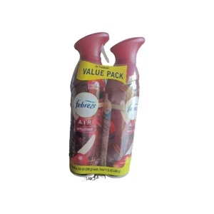 2 Count Febreze Air Limited Edition Apple Cider Odor Eliminator Spray 8.8 Oz - Picture 1 of 3