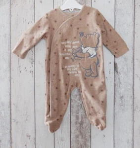 BNWT Baby Winnie the Pooh Soft Feel Romper - George (0-3 months) - Picture 1 of 2