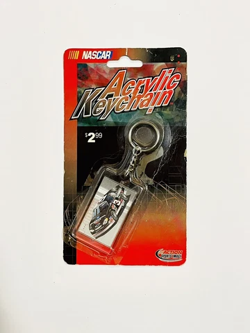 Dale Earnhardt #3 Goodwrench Acrylic NASCAR Keychain Action Sports Image 2001 Cover