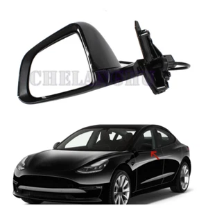 For Tesla Model Y Reversing Mirror Assembly 13-pin Black Left Side - Picture 1 of 13