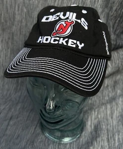 Reebok New Jersey Devils NHL Hockey YOUTH strap back adjustable cap hat - Picture 1 of 6