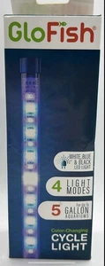 GloFish Color Changing Cycle Light ~ Up to 5 Gallon Aquariums ~ 4 Light Modes - Picture 1 of 2