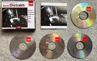 Les Introuvables de David Oistrakh - EMI 4xCD 5 86841 2 - Image 1 of 4