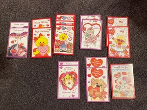 Vintage 90’s LOT of Suzy's Zoo Valentine’s Cards / Envelopes 16 Suzys - Picture 1 of 7