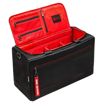 Tênis Bolsa de Viagem Duffel com Divisórias Esportivas Academia Sapatos Armazenamento Nylon Ombro - Imagem 1 de 4