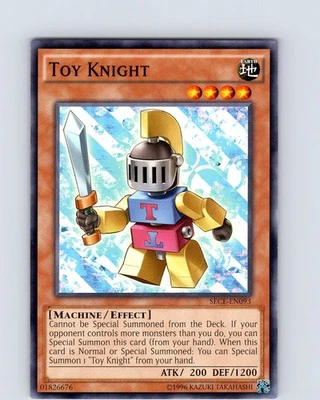 Yu-Gi-Oh TCG Toy Knight SECE-EN093 Unlimited Regular Common Card NM - Image 1 of 2