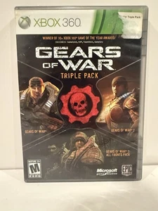Gears of War Triple Pack (Microsoft Xbox 360, 2011) - mit Handbuch - getestet - Bild 1 von 7