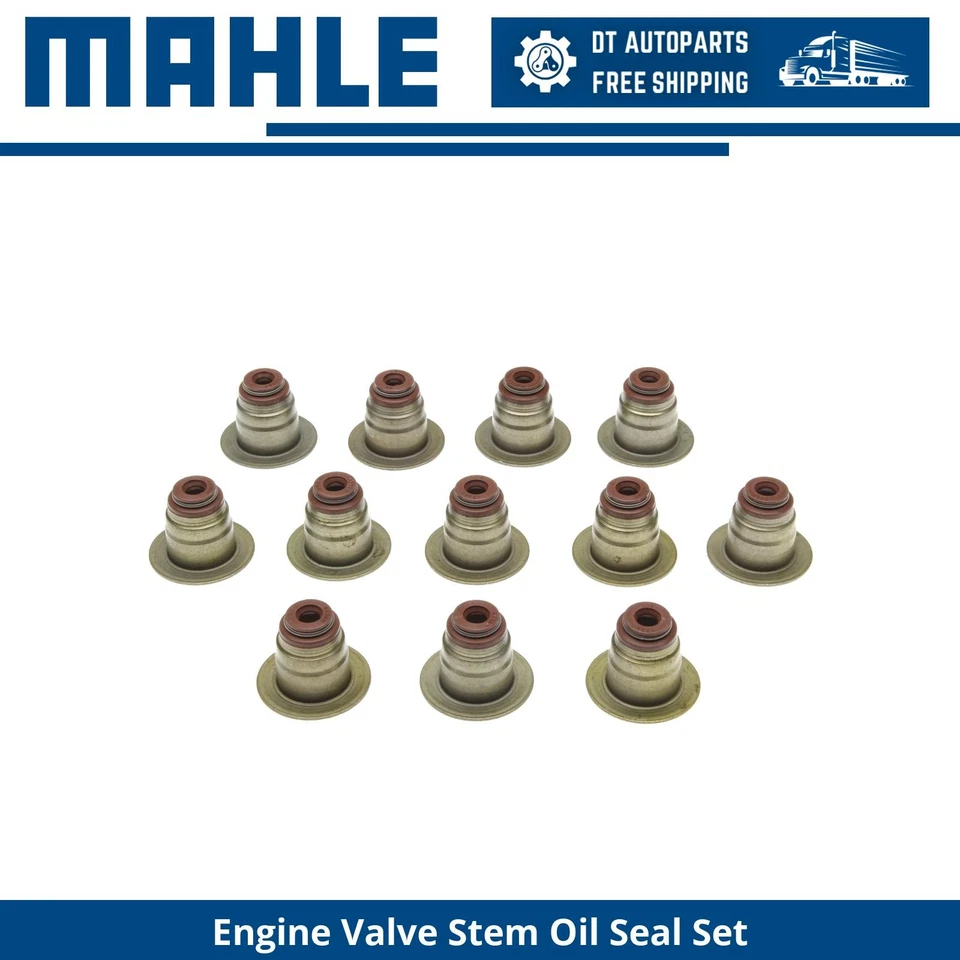 Juego de sellos de aceite de vástago de válvula de motor Saab 9-7x 4,2 L admisión y escape Mahle 06-09 Foto 1 de 1