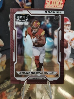 2022 Panini Chronicles - Playoff Momentum Rookies Brian Robinson Jr. #PMR-25... - Image 1 of 4
