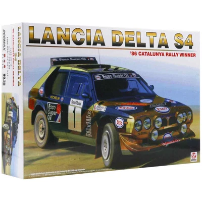 LANCIA DELTA S4 CATALUNYA RALLY 1986 KIT 1:24 Beemax Kit Auto Modellino Nuovo - Immagine 1 di 2
