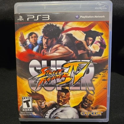 Super Street Fighter IV  Sony PlayStation 3 Complete With Manual - Image 1 of 3