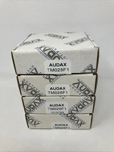 Audax TM025F1 Tweeter Lot of 4 Speakers Made In France New Old Stock - Picture 1 of 6