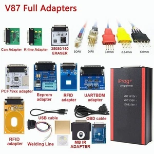 V87 Iprog+ Plus Pro Pro/garm configuración completa admite kilometraje IMMO/correcto - Imagen 1 de 11