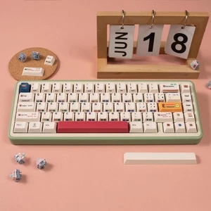 C64 R2 Side Character Theme Keyboard Keycaps Cherry Profile Set for MX - Afbeelding 1 van 21