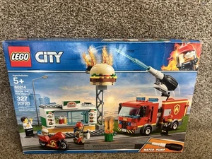 LEGO City: Burger Bar Fire Rescue (60214) Opened Sealed Bags - Picture 1 of 3