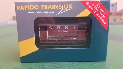Rapido OO gauge 931015 SECR 6-wheel Brake Van, SRNI Van No 4, Exclusive Edition - Image 1 of 4