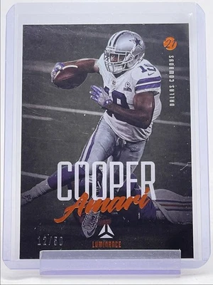 AMARI COOPER 2021 LUMINANCE NARANJA DALLAS COWBOYS #29/50 Q5352 Foto 1 de 2